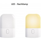 LED-nachtlamp Plug-in/Stopcontact - Warm Licht - Lichtsensor - Babykamer - Kinderkamer - Energiezuinig - Oog beschermend Licht